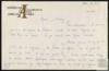 Carta de Thèrése Poyas a Miguel Delibes Setién, agradeciendo el envío de "Cinco horas con Ma...
