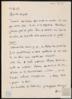 Carta de Bernardo de Arrizabalaga a Miguel Delibes Setién, sobre el envío de artículos a El Norte...