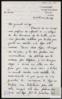 Carta de Leo Hickey a Miguel Delibes Setién, sobre la búsqueda de una casa para que la hija de Mi...