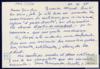 Carta de Francisco García Pavón a Miguel Delibes Setién.