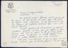 Carta de Emilio Lorenzo a Miguel Delibes Setién, solicitándole el voto para su candidatura de ing...