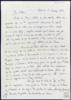 Carta de María Rosa Serra Calcat a Miguel Delibes Setién, elogiando su forma de escribir y animán...