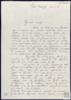 Carta de Anne Robert Monier a Miguel Delibes Setién, sobre la representación de "Cinco horas...