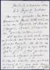 Carta de Anunciación Busto Valladolid a Miguel Delibes Setién, sobre sus deseos de conocerle.