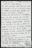Carta de Bernardette Philippe a Miguel Delibes Setién, sobre los tiempos pasados juntos en Sedano...