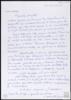 Carta de Valentín Javier a Miguel Delibes Setién, agradeciendo las respuestas al cuestionario de ...