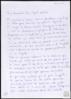 Carta de Ferrán Martí Serrano a Miguel Delibes Setién, solicitándole que escriba una carta a Aure...
