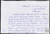 Carta de Maribel Rodicio a Miguel Delibes Setién, pidiéndole que le dedique sus libros a su sobri...