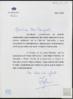 Carta de Sofía de Grecia a Miguel Delibes Setién.