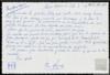 Carta de Francesca Boada a Miguel Delibes Setién, sobre el envío del recordatorio de la muerte de...