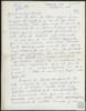 Carta de María Teresa a Miguel Delibes Setién, dándole sus impresiones acerca de la novela "...
