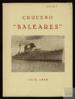 Libro Crucero "Baleares". 1936-1938.