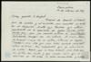 Carta de Paco a Miguel Delibes Setién, calificando de verdadera la novela "Señora de rojo so...
