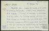 Carta de Miguel Delibes Setién a José Vergés, sobre la puesta a la venta de "El príncipe des...