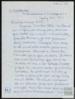 Carta de Marguerite Rand a Miguel Delibes Setién, sobre la preparación de una conferencia en la u...