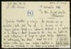 Carta J. Pol Girbal de a Miguel Delibes Setién, sobre la búsqueda de hotel en París (Francia).