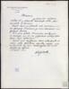 Carta de Bonaventura Cipolletta a Miguel Delibes Setién, solicitándole un autógrafo para una cole...