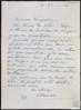 Carta de Eduardo García Benito a Miguel Delibes Setién, sobre elogios a su libro "Viejas his...