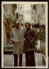 Miguel Delibes Setién y Avelino Sotelo en las calles de Nápoles (Italia).
