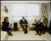 Miguel Delibes Setién conversa con Juan Carlos de Borbón y Sofía de Grecia, el día que se le hizo...