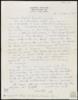 Carta de Ernest A. Johnson a Miguel Delibes Setién, sobre su viaje y planes en España.