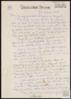 Carta de Marguerite Rand a Miguel Delibes Setién.