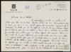 Carta de Leo Hickey a Miguel Delibes Setién, en la que se defiende de las críticas hechas a su te...