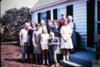 La familia Ament en su casa de Maryland (Estados Unidos).