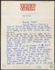 Carta de Manuel Leguineche a Miguel Delibes Setién, sobre invitación a una cacería de codornices ...