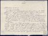 Carta de Ernesto Eguía a Miguel Delibes Setién, sobre religión y masonería.