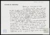 Carta de Bernardo Arrizabalaga a Miguel Delibes Setién, reflexionando sobre distintos aspectos de...
