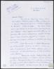 Carta de Agnes Moncy a Miguel Delibes Setién, sobre la invitación de María Pilar Celma a particip...
