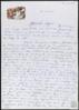 Carta de Esperanza a Miguel Delibes Setién, sobre sus aficiones a la música y la escritura, y el ...