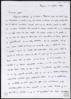 Carta de Miguel Delibes de Castro a Miguel Delibes Setién, sobre los avances en sus planes de tra...