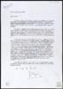 Carta de Miguel Delibes de Castro a su padre Miguel Delibes Setién, sobre el XXII Congreso de AEC...