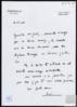 Carta de Emilio Ruiz a Miguel Delibes Setién, dando el pésame por el fallecimiento de su hermano ...