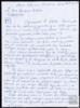 Carta de Francesca Boada a Miguel Delibes Setién, sobre el robo de placas solares.