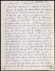 Carta de Eduardo García Benito a Miguel Delibes Setién, sobre la experiencia de su viaje a Estado...
