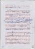 Copia mecanografiada y corregida del primer manuscrito del discurso por el Premio Vocento a los V...