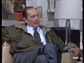 Homenaje de Joaquín Arozamena y entrevista. En buena hora. Televisión Española.